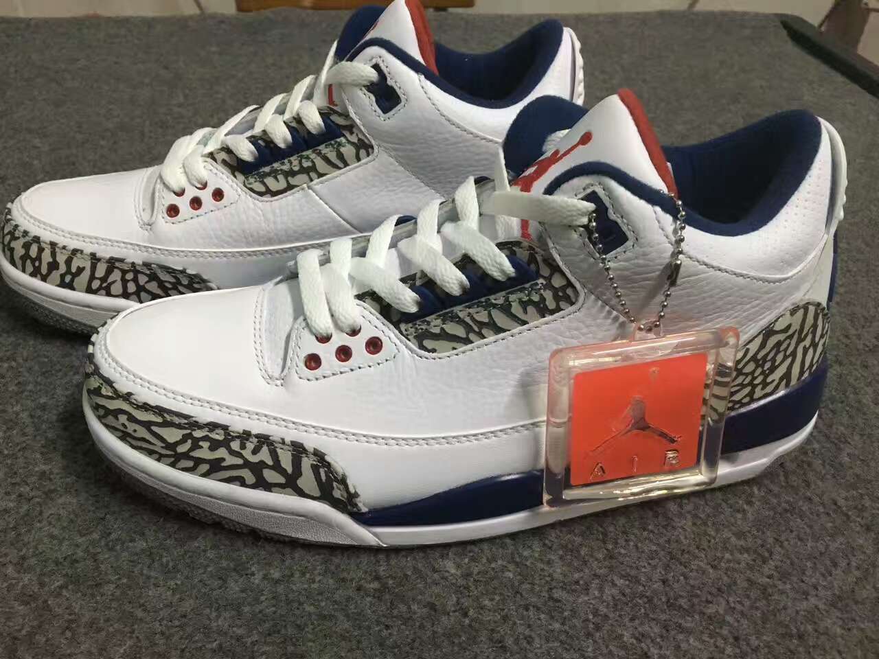Authentic Air Jordan 3 OG True Blue Aj3