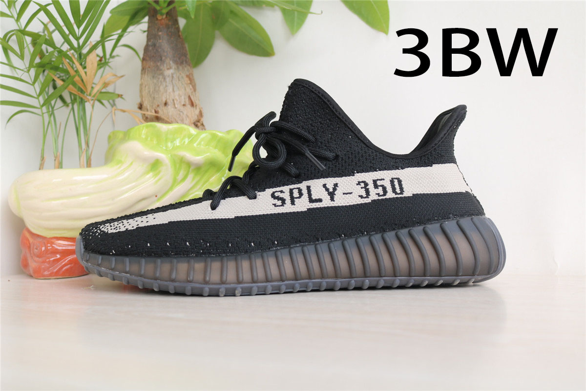 3rd Adidas Yeezy 350 V2 Boost Sply Core Black White