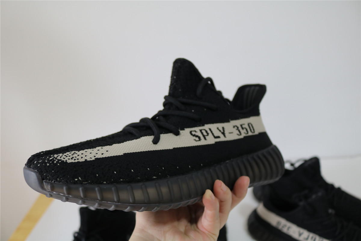 3rd Adidas Yeezy 350 V2 Boost Sply Core Black White