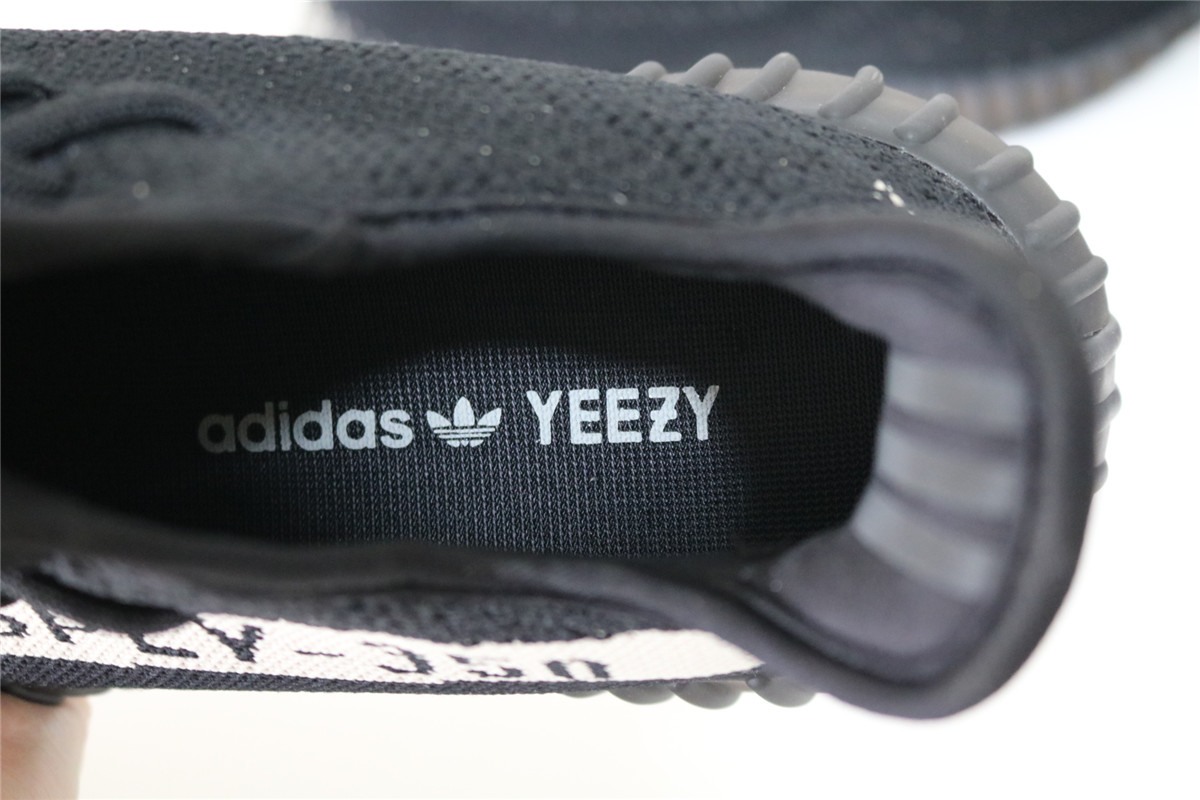 3rd Adidas Yeezy 350 V2 Boost Sply Core Black White