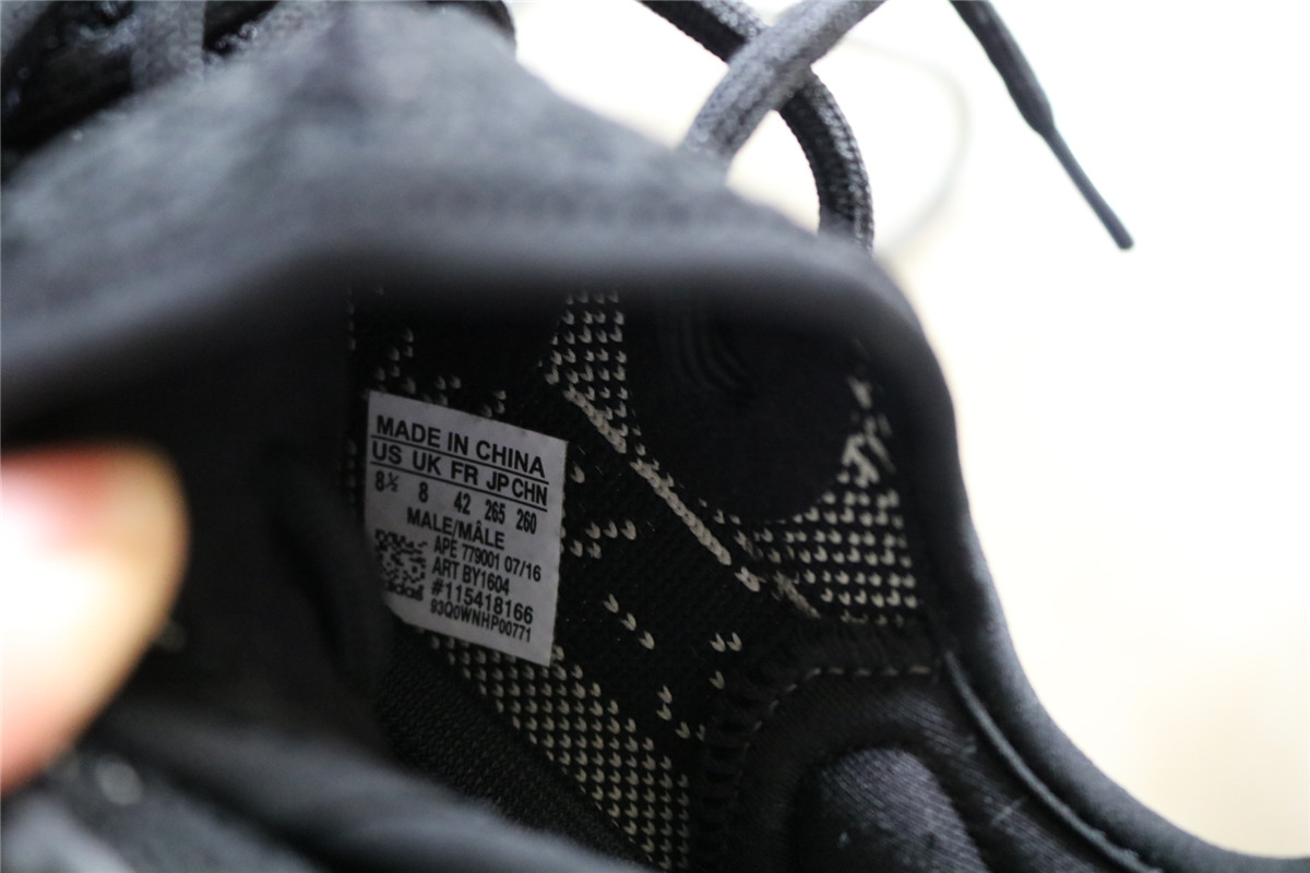 3rd Adidas Yeezy 350 V2 Boost Sply Core Black White