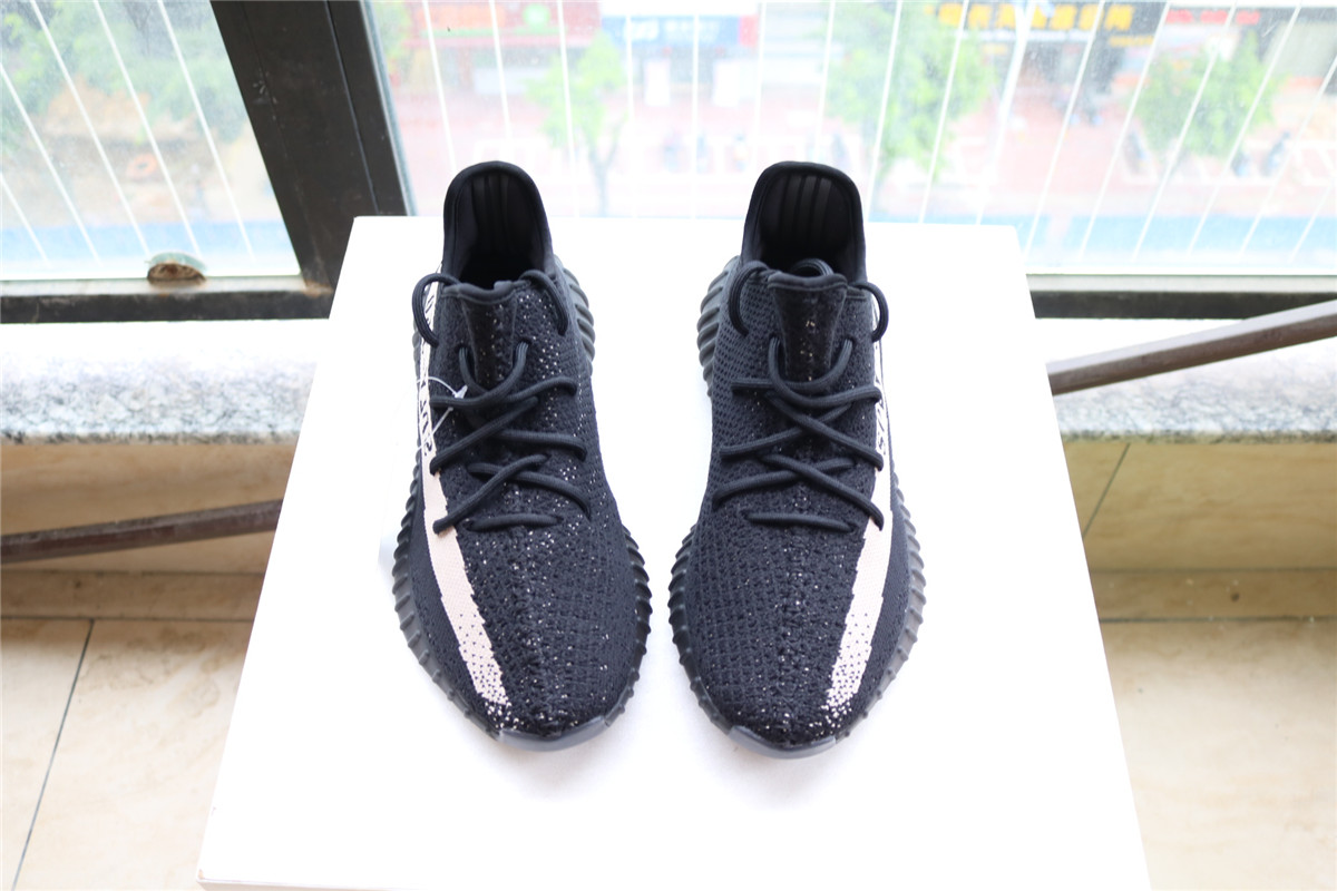 Factory Adidas Yeezy 350 V2 Boost Sply Core Black White
