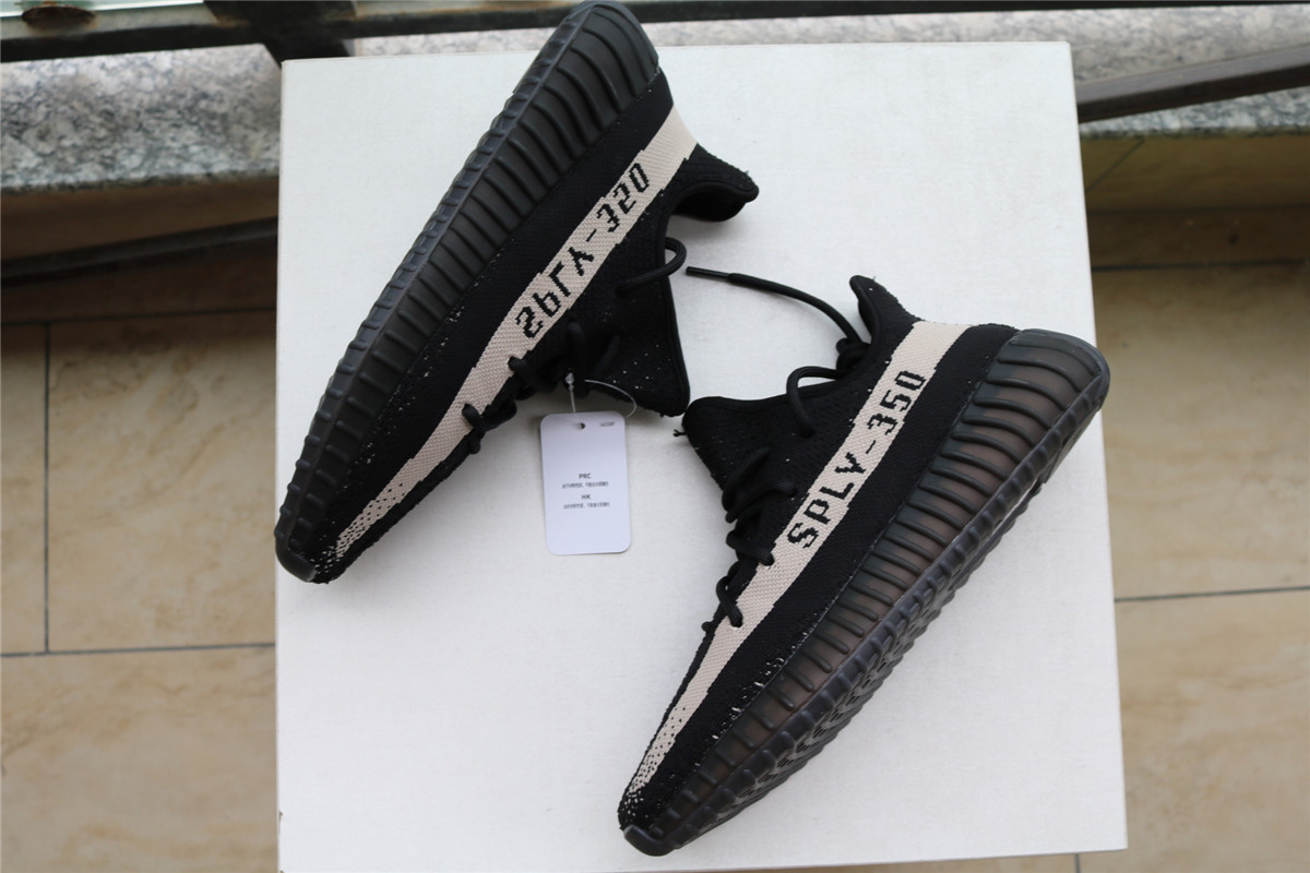 Factory Adidas Yeezy 350 V2 Boost Sply Core Black White