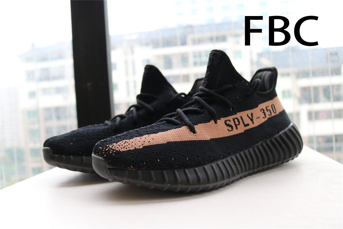Factory Adidas Yeezy 350 V2 Boost Sply Core Black Copper