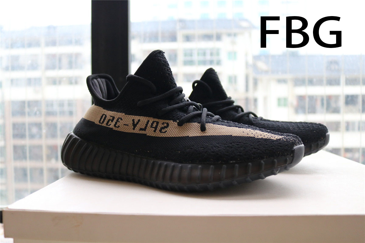 Factory Adidas Yeezy 350 V2 Boost Core Black Green By9611