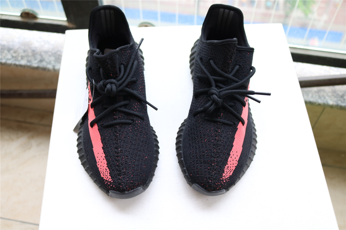 Factory Adidas Yeezy 350 V2 Boost Sply Core Black Red