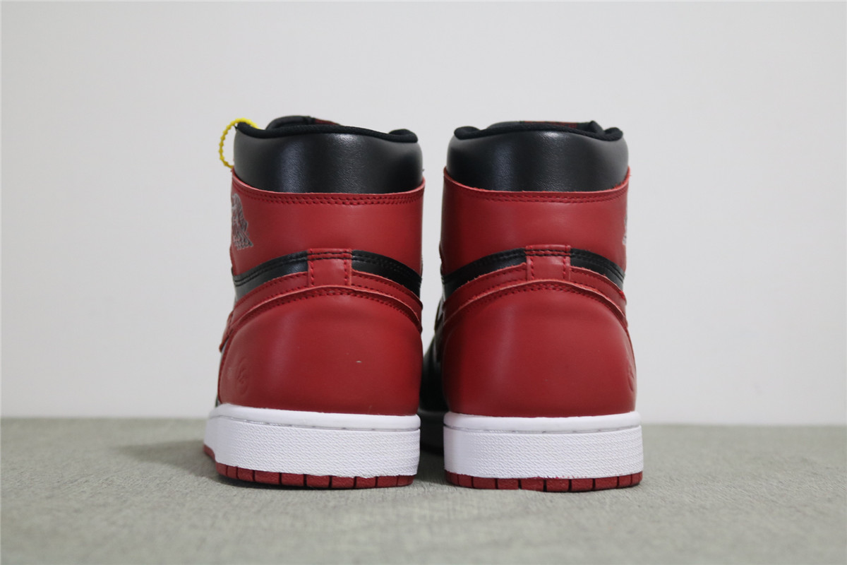 Authentic Fragment X Air Jordan 1 Bred