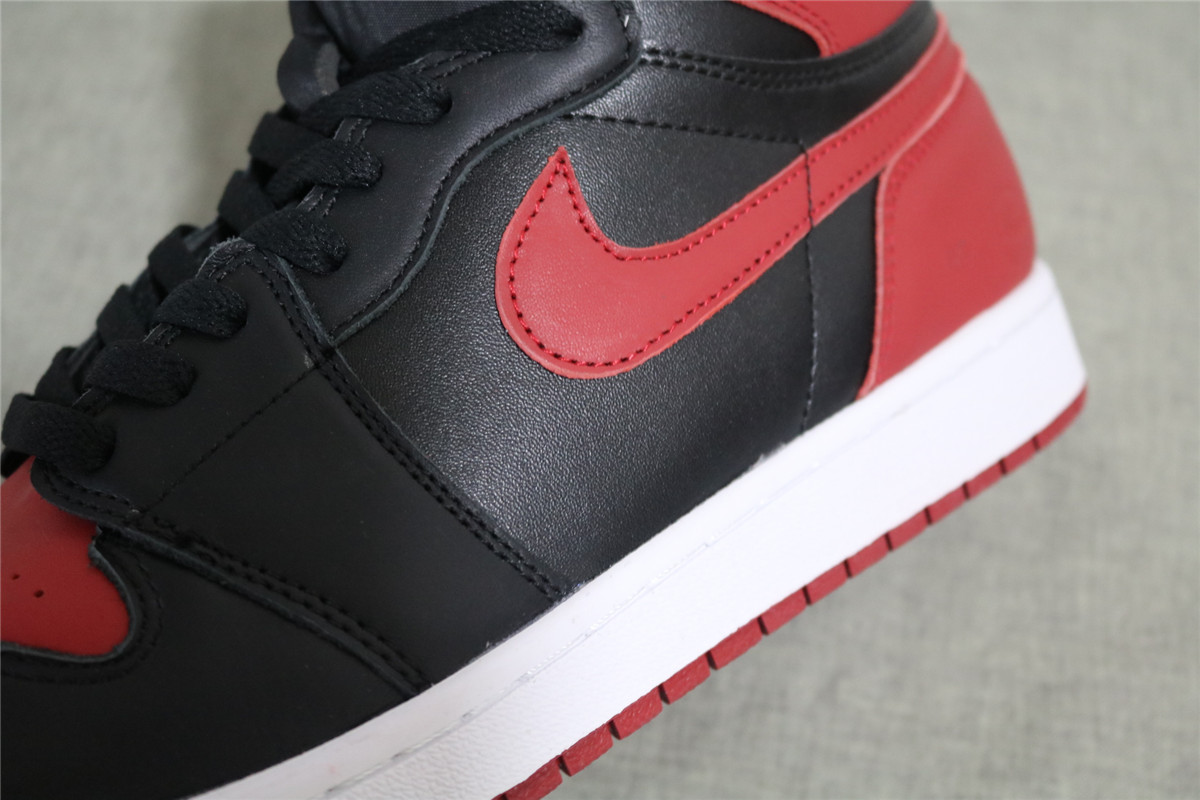 Authentic Fragment X Air Jordan 1 Bred