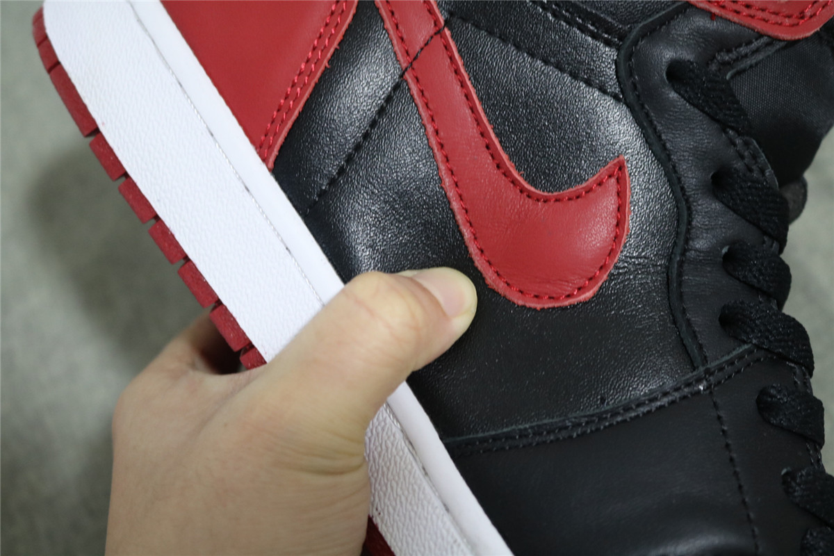 Authentic Fragment X Air Jordan 1 Bred