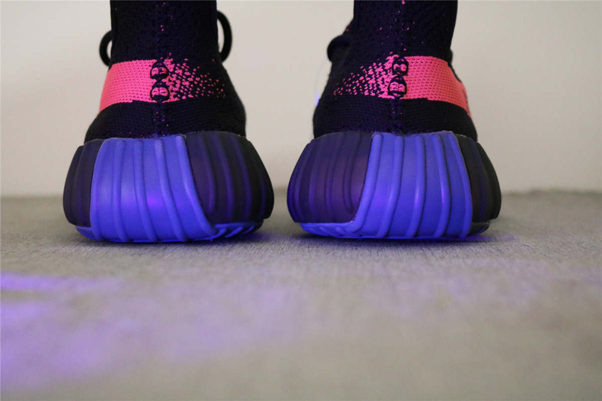 3rd Adidas Yeezy 350 V2 Boost Sply Core Black Red