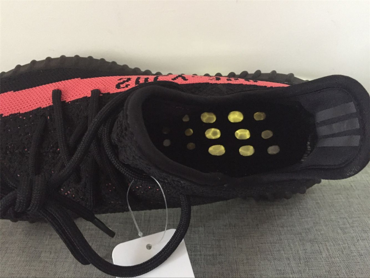 3rd Adidas Yeezy 350 V2 Boost Sply Core Black Red