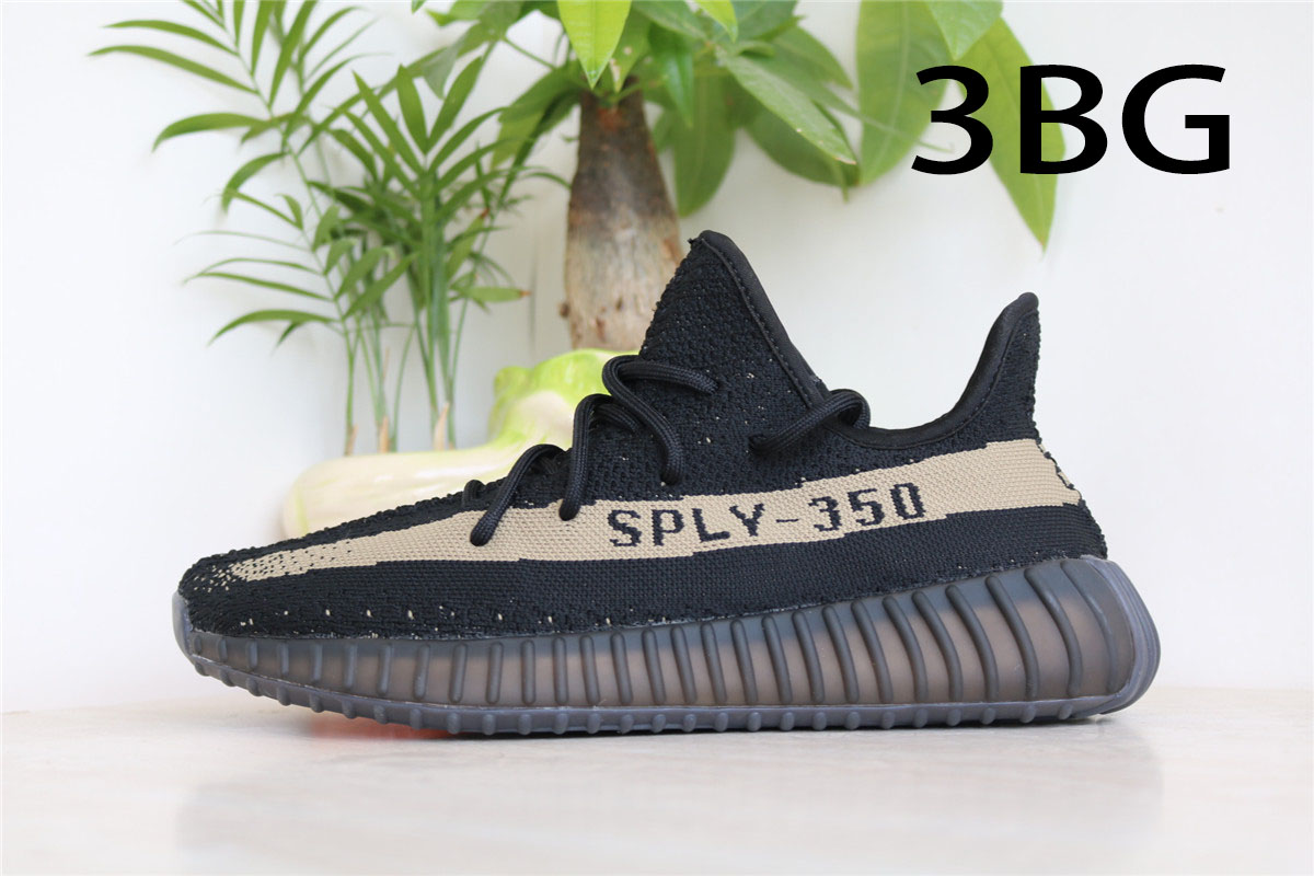 3rd Adidas Yeezy 350 V2 Boost Core Black Green By9611