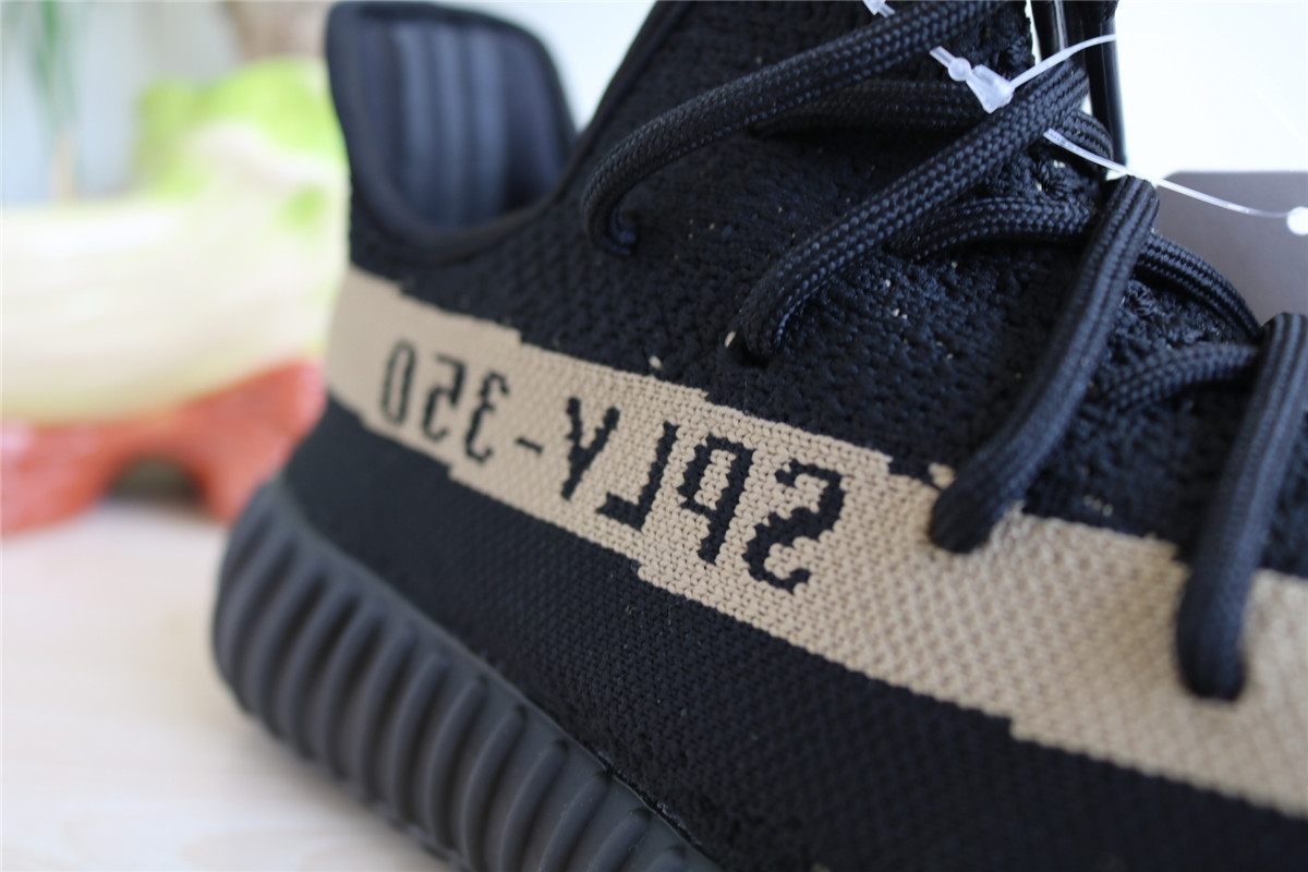 3rd Adidas Yeezy 350 V2 Boost Core Black Green By9611