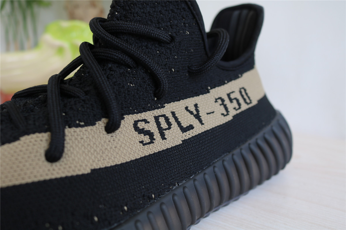 3rd Adidas Yeezy 350 V2 Boost Core Black Green By9611