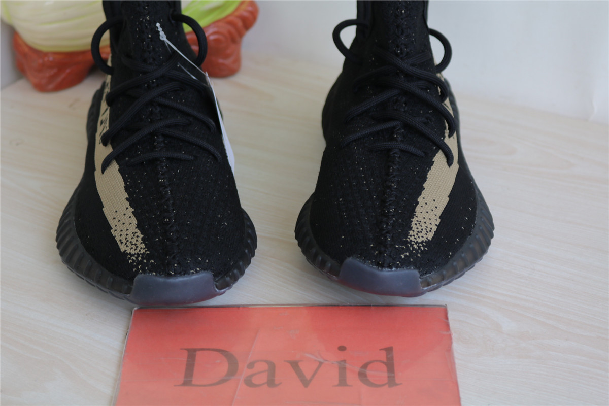 3rd Adidas Yeezy 350 V2 Boost Core Black Green By9611