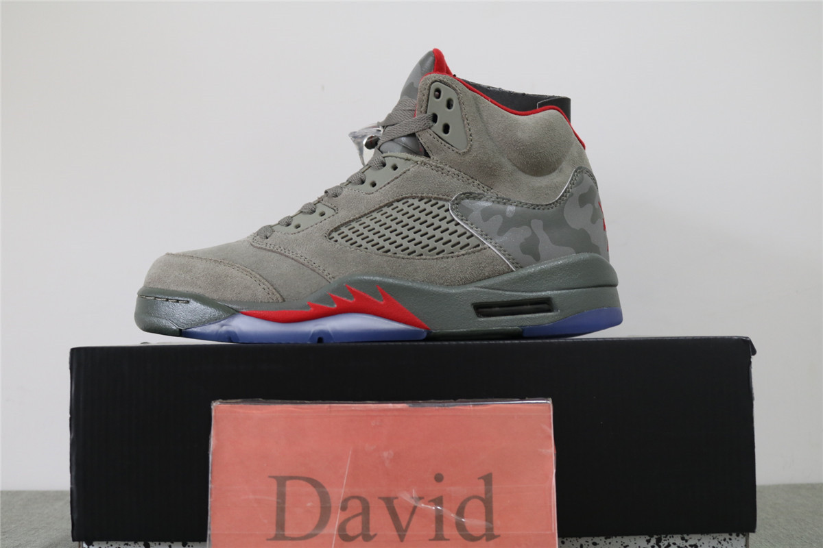 Authentic Air Jordan 5 Dark Stucco Camo