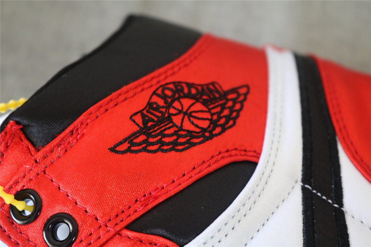 Authentic Air Jordan 1s Chicago Satin