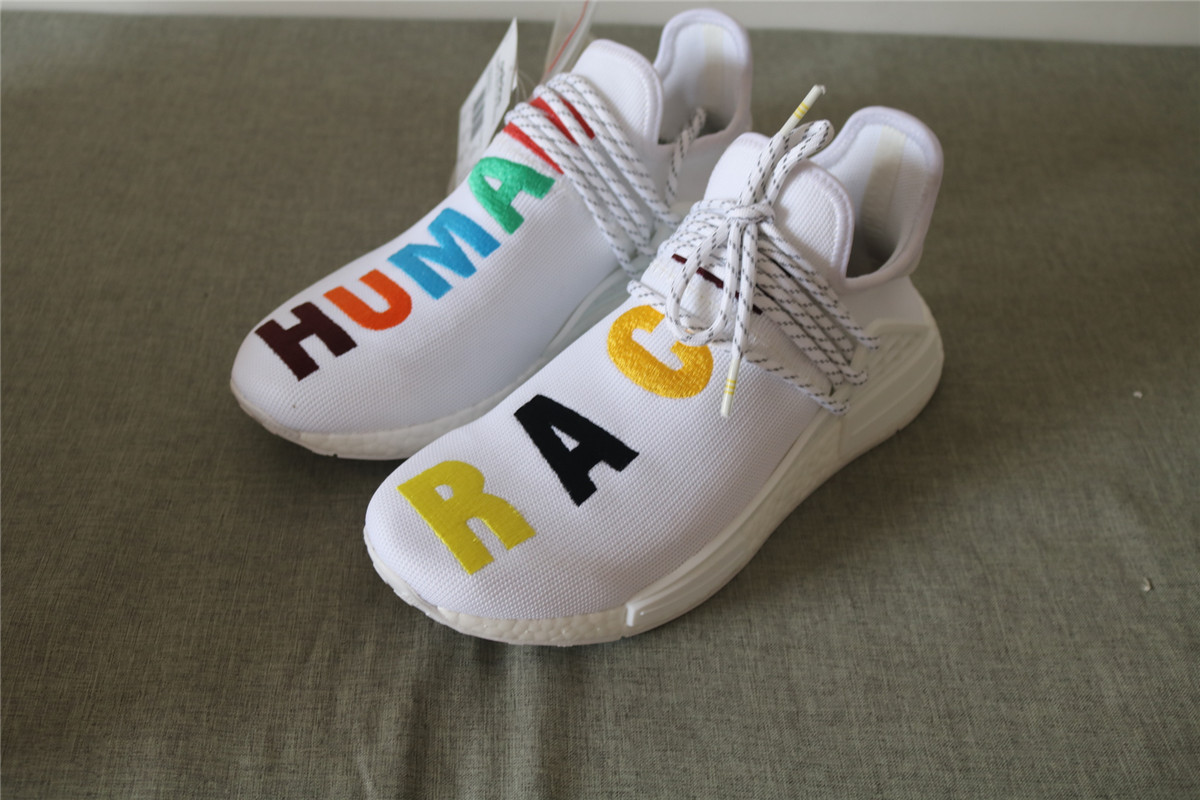 Pharrell X Adidas NMD Human Race White