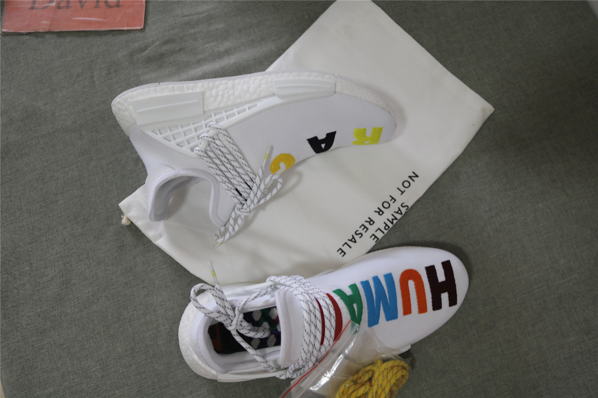 Pharrell X Adidas NMD Human Race White