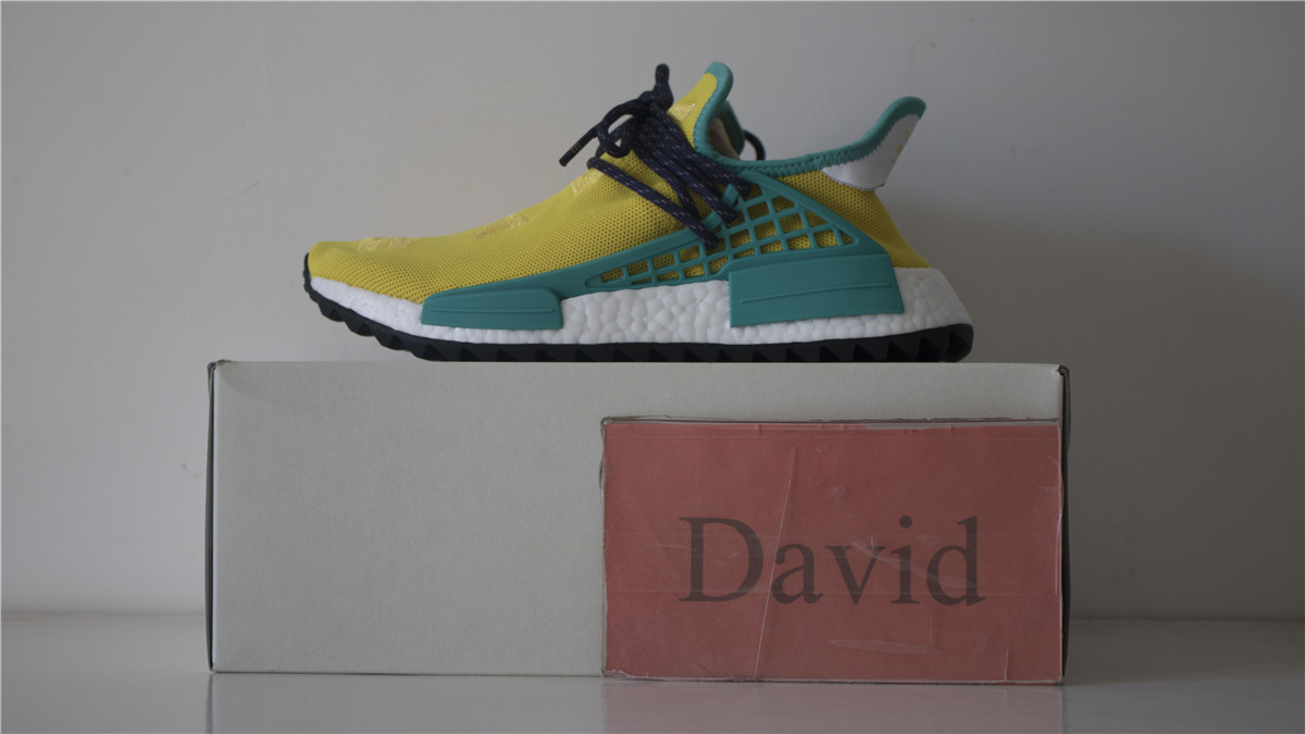 Pharrell X Adidas NMD Human Race Yellow