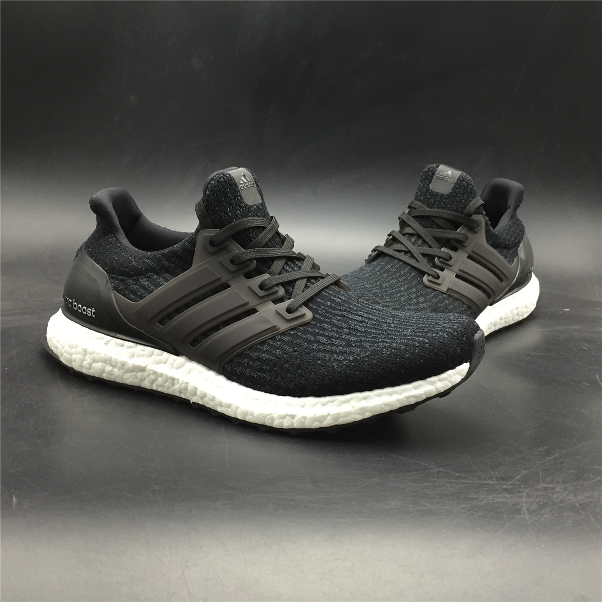 Adidas Ultraboost 3.0 Primeknit Continental Black White