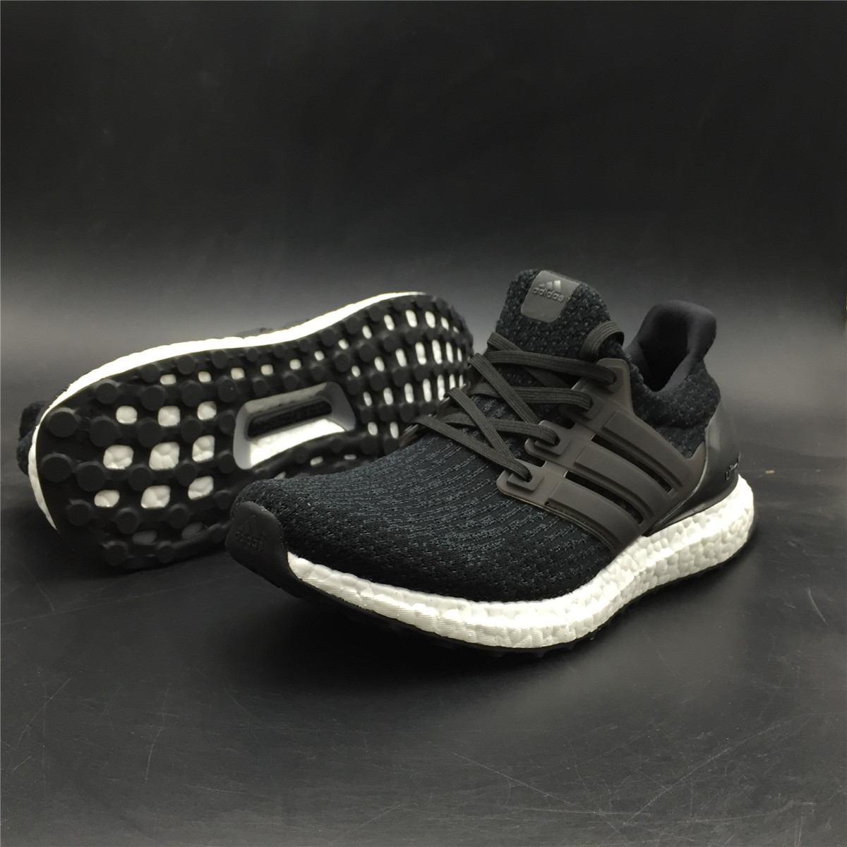 Adidas Ultraboost 3.0 Primeknit Continental Black White