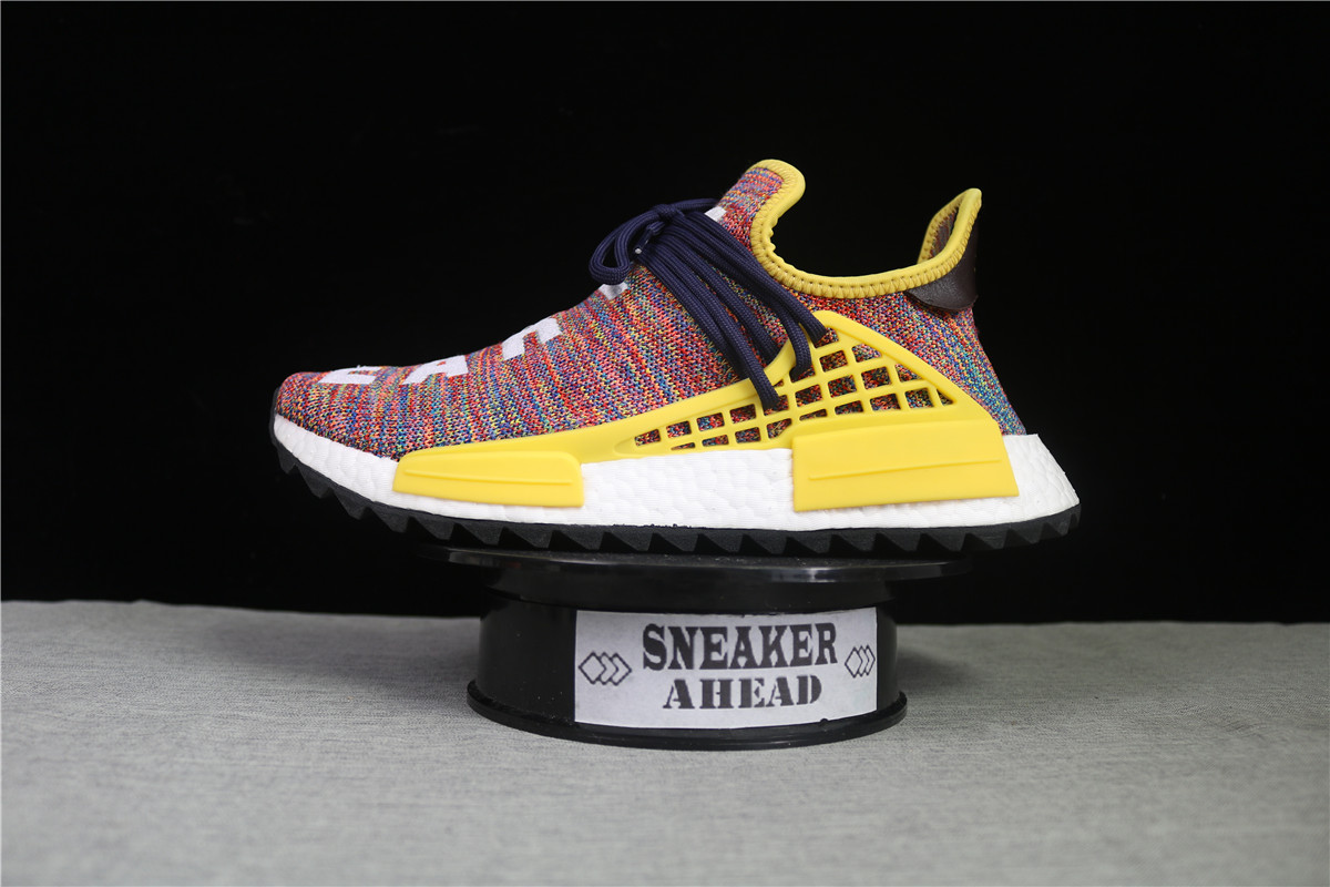 Adidas Pharrell NMD Trail Ac7360 Noble Ink Bold Yellow