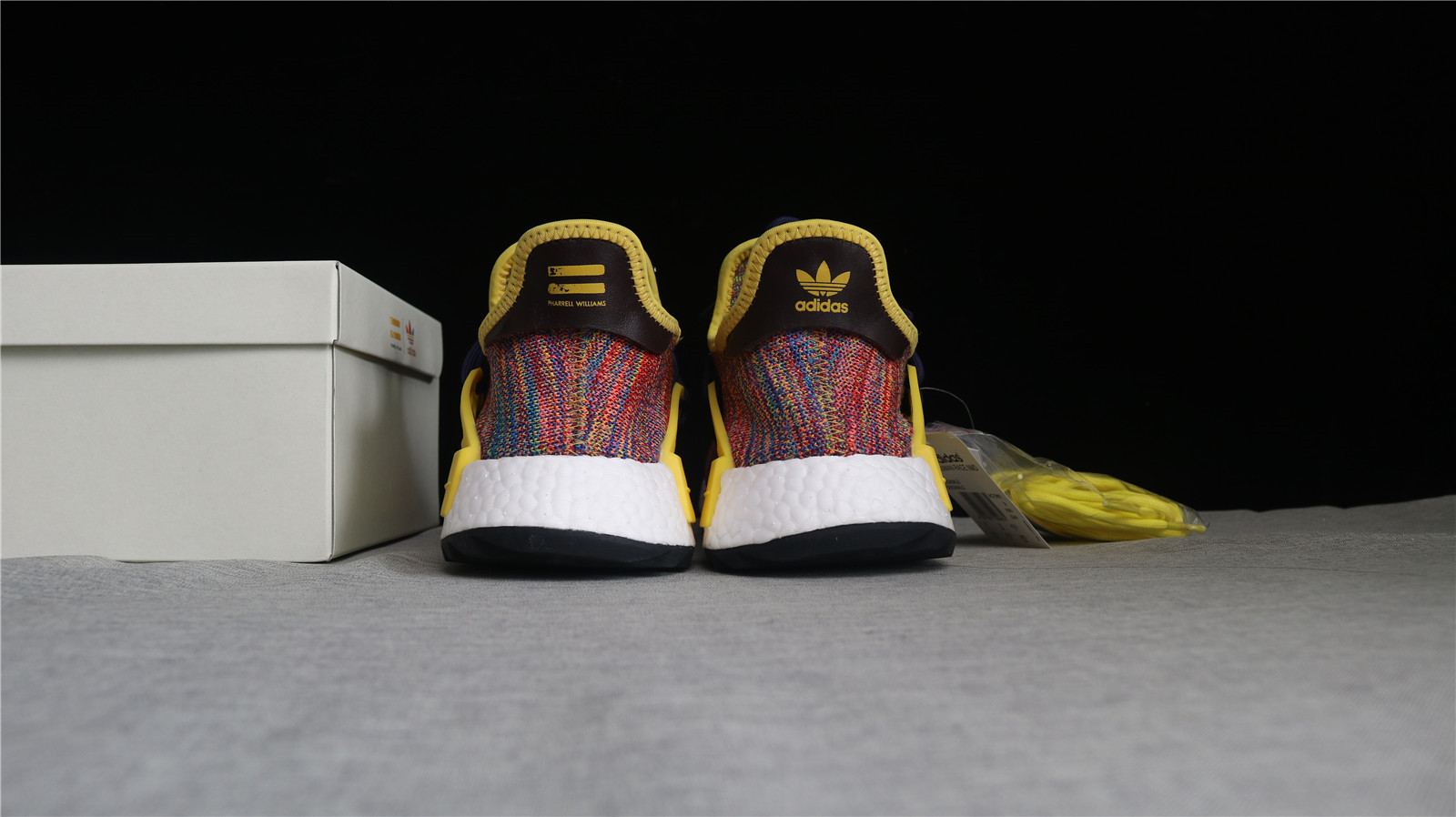 Adidas Pharrell NMD Trail Ac7360 Noble Ink Bold Yellow
