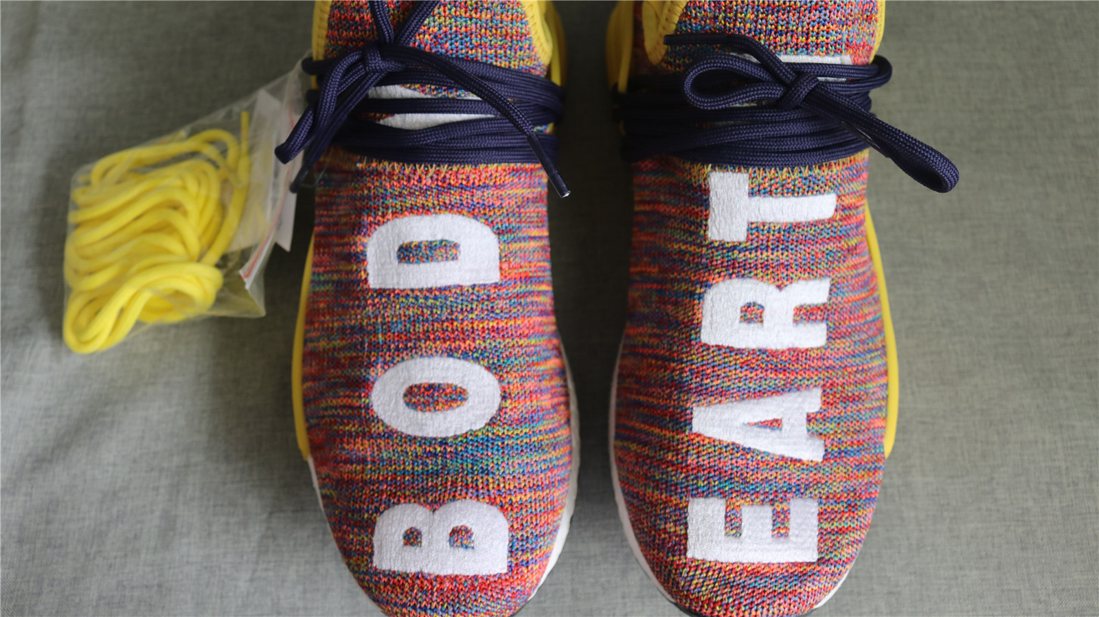 Adidas Pharrell NMD Trail Ac7360 Noble Ink Bold Yellow