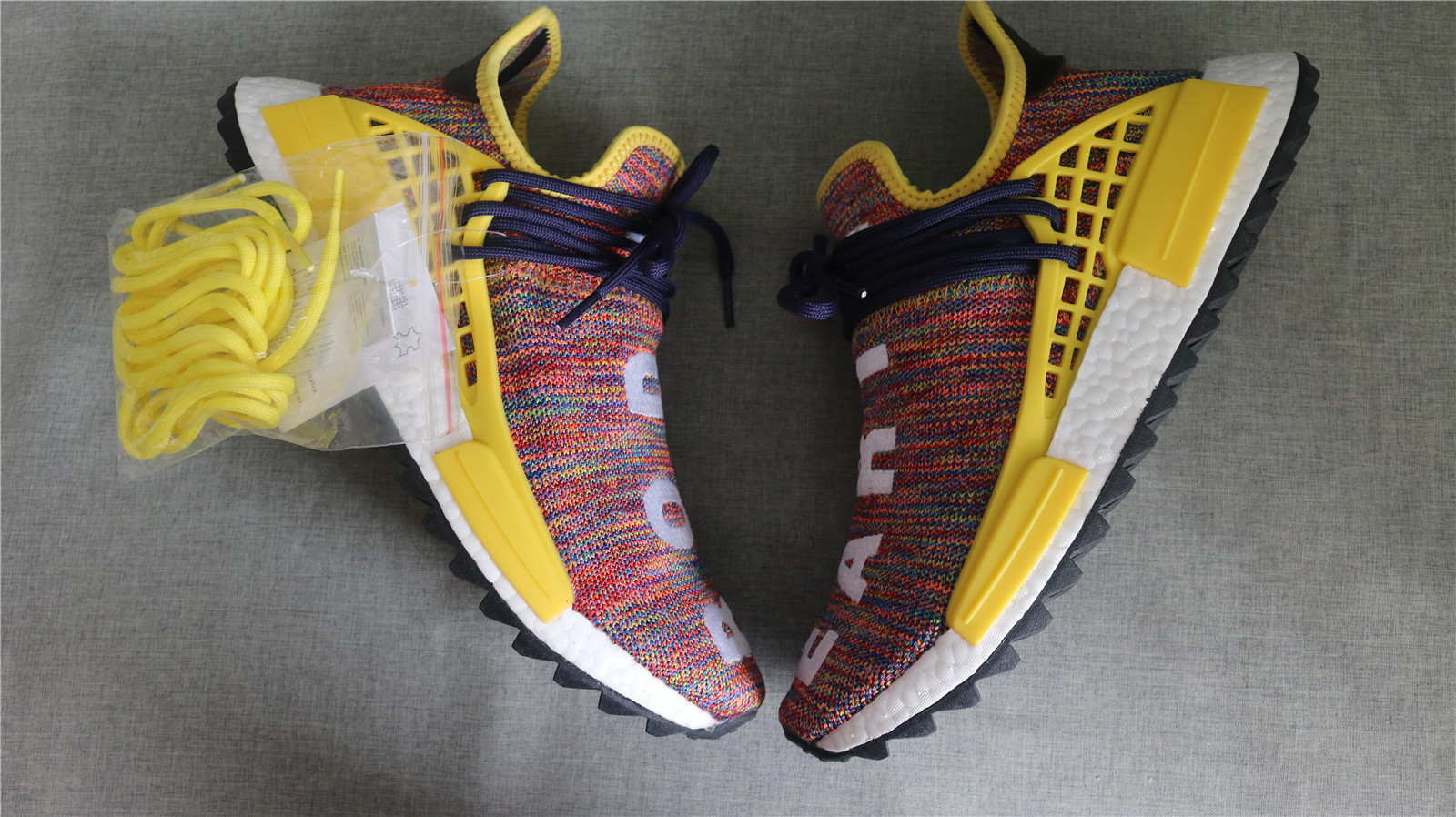 Adidas Pharrell NMD Trail Ac7360 Noble Ink Bold Yellow