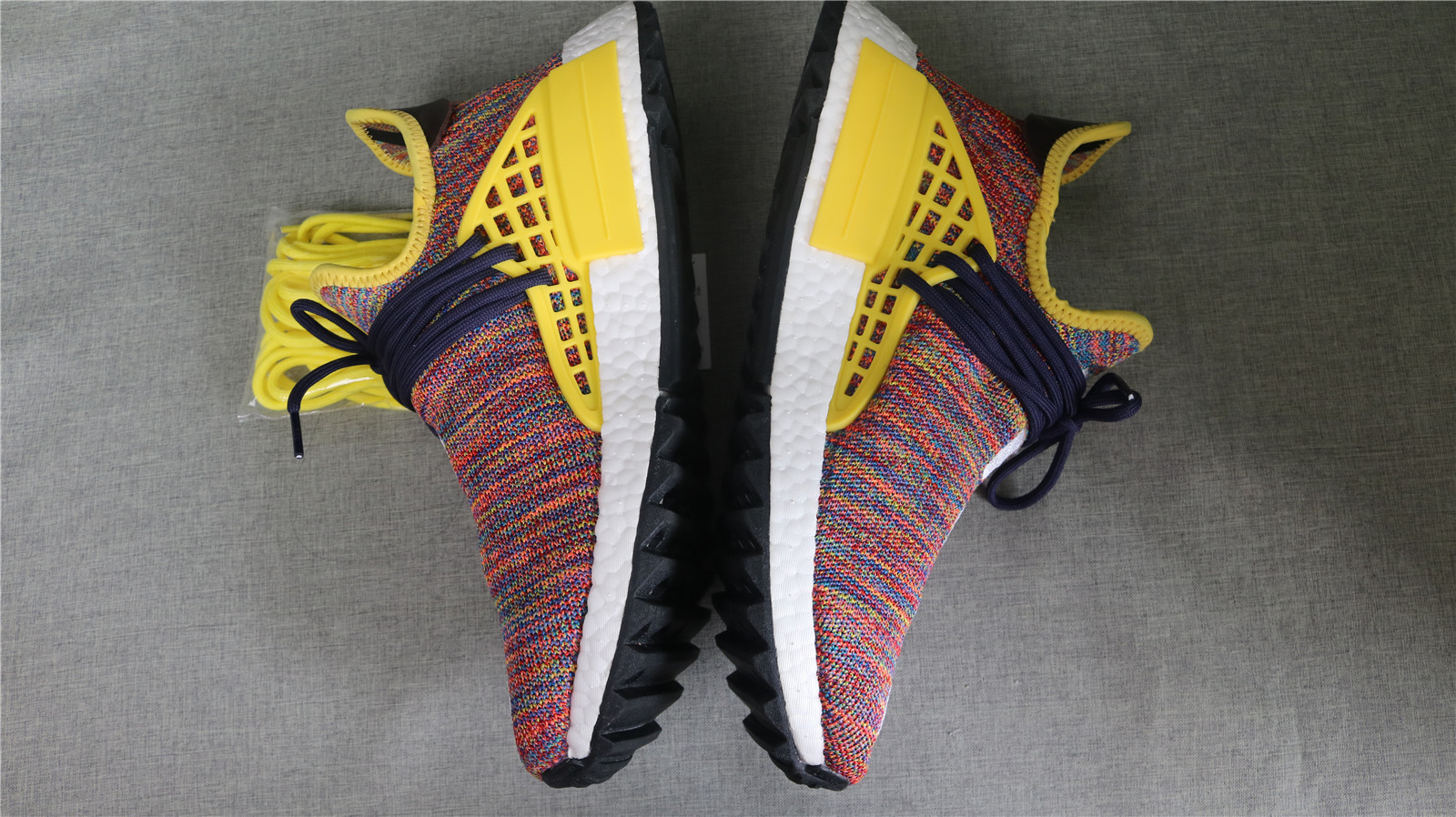 Adidas Pharrell NMD Trail Ac7360 Noble Ink Bold Yellow