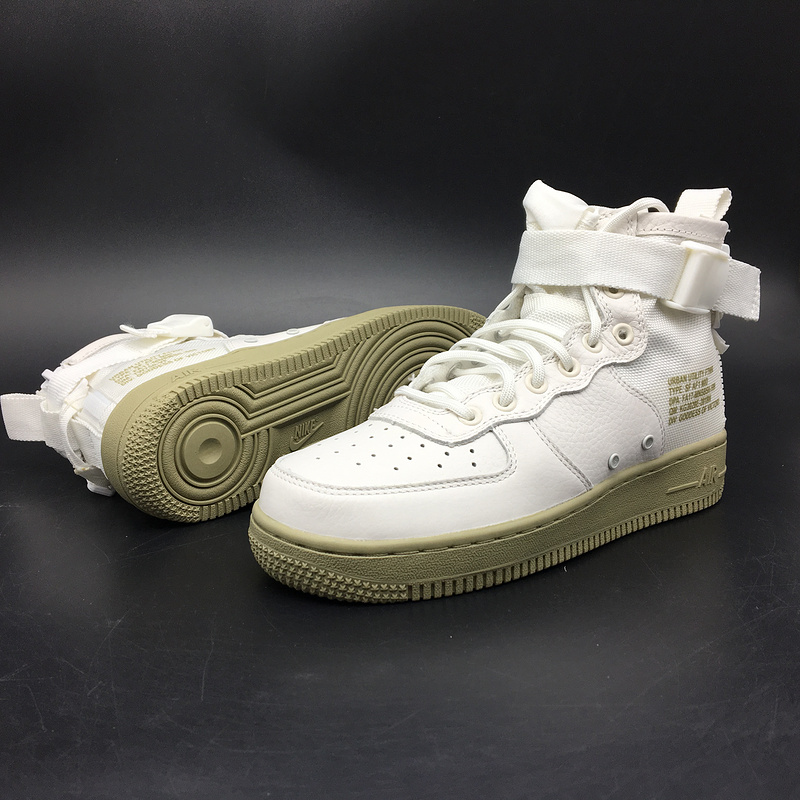 Nike Air Force 1 Mid Ivory Neutral Olive 917753-101