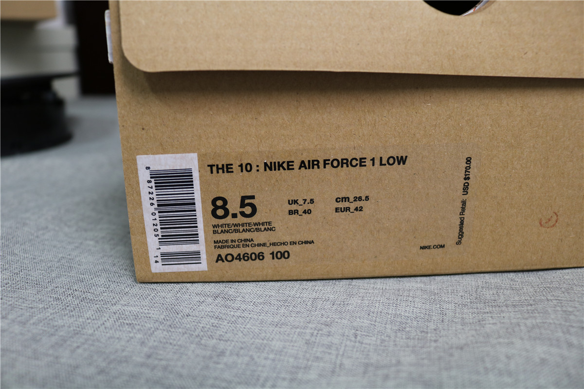 3rd Off White X Nike Air Force 1 Low