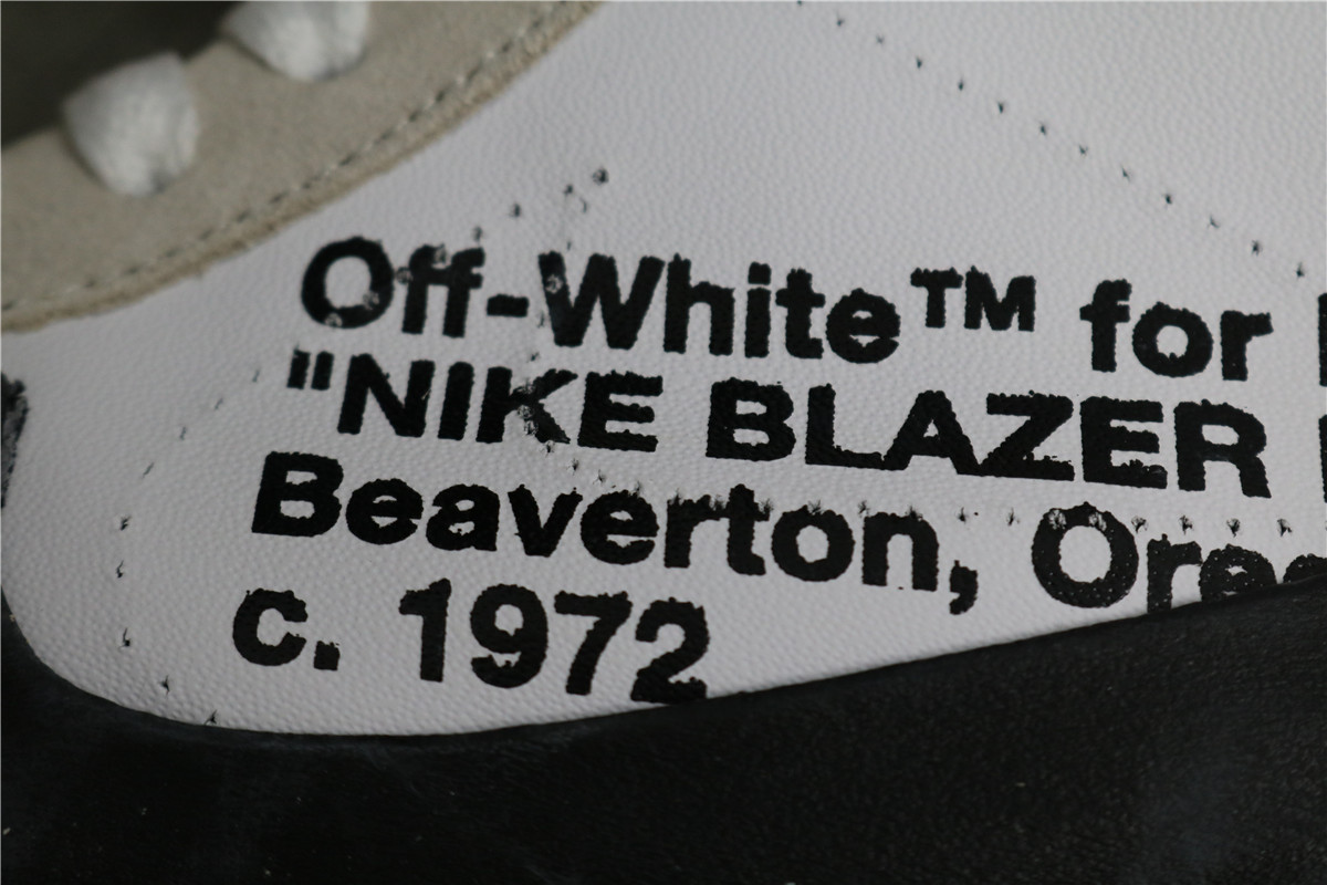 2nd Off-white X Nike Blazer Mid