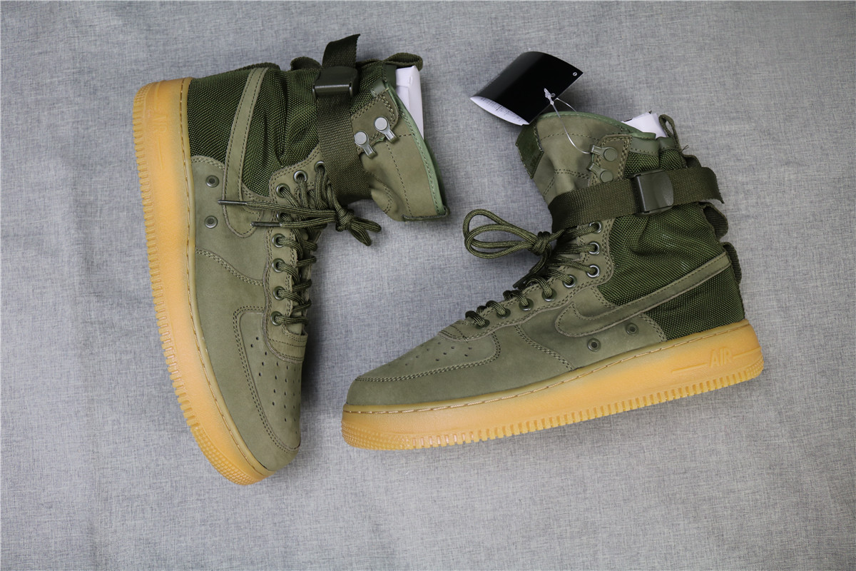 Nike Special Field Air Force 1 Faded Olive Gum Light