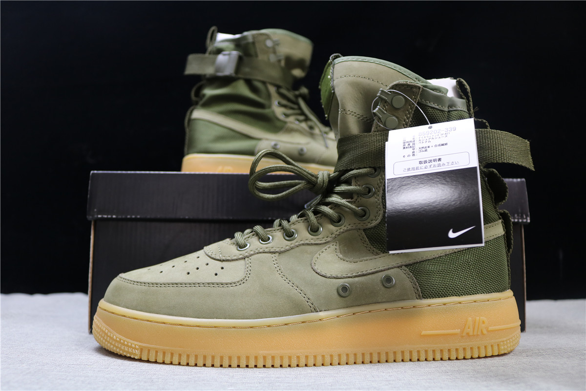 Nike Special Field Air Force 1 Faded Olive Gum Light