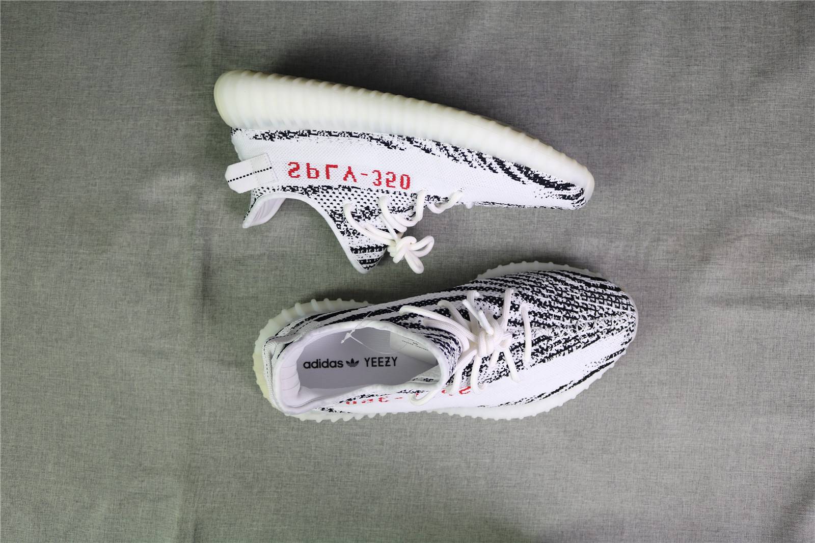 5th Version Adidas 350 V2 Zebra