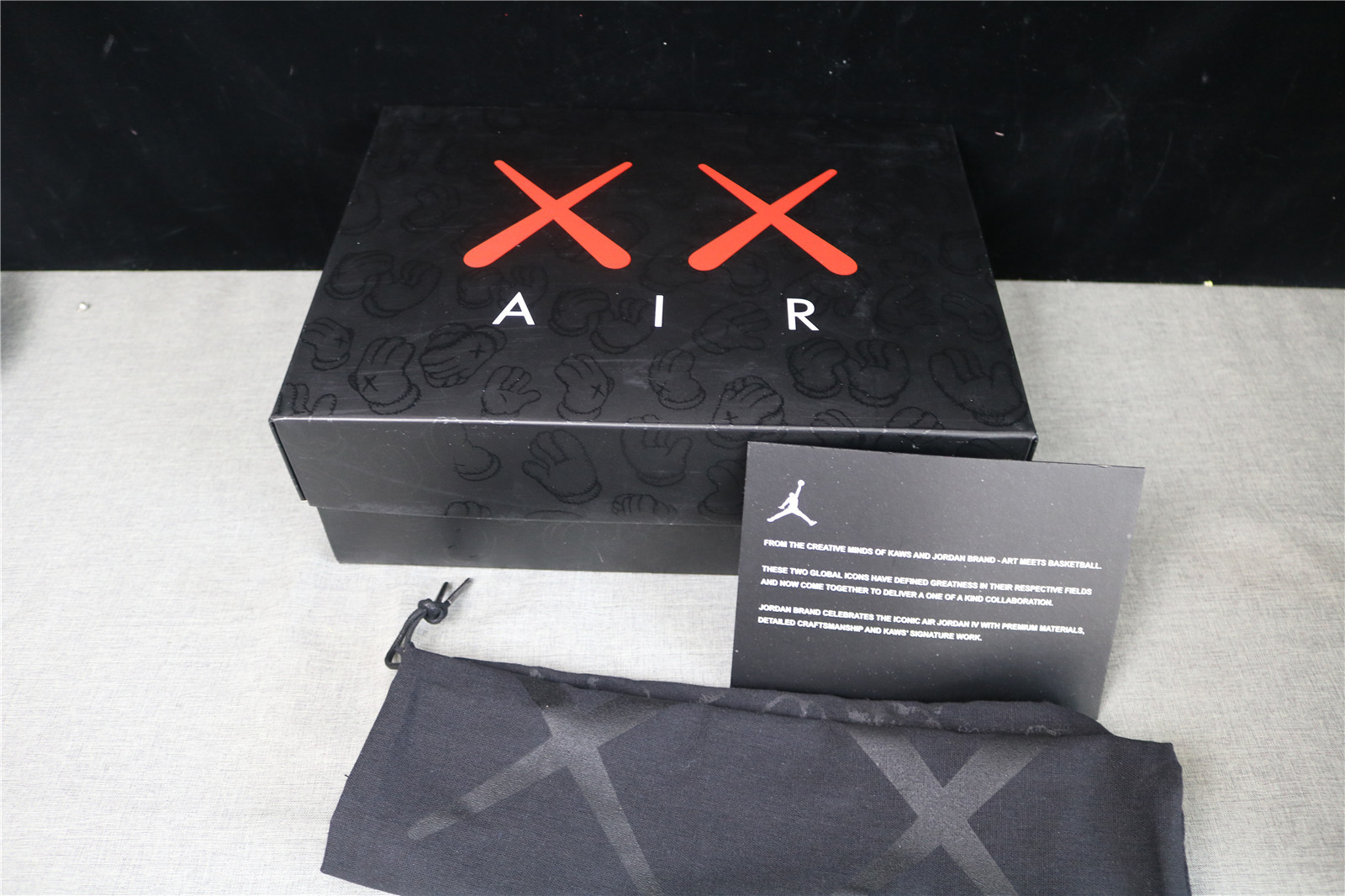 Nike Kaws X Air Jordan 4 Black