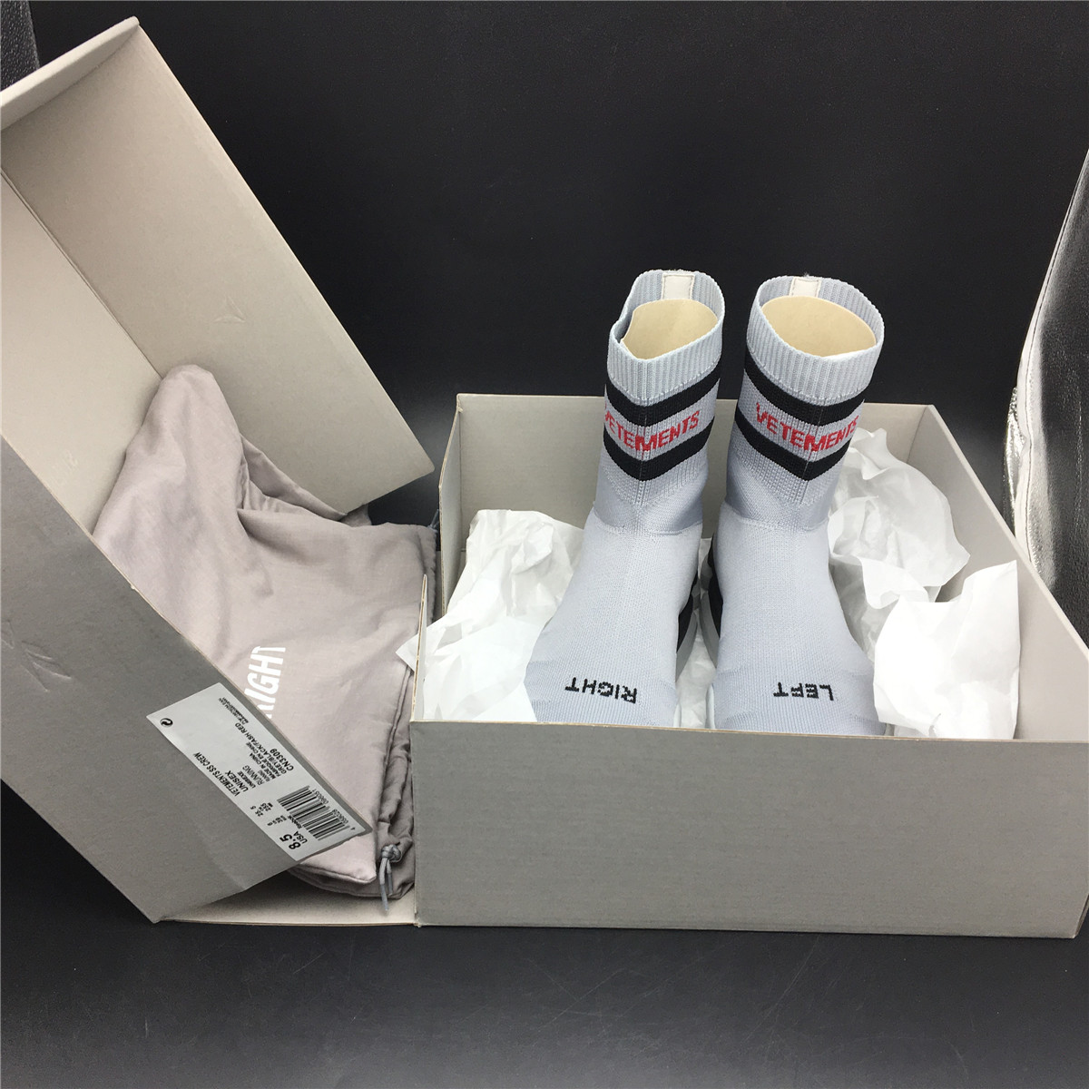 Vetement X Reebok Sock Trainer Dropping