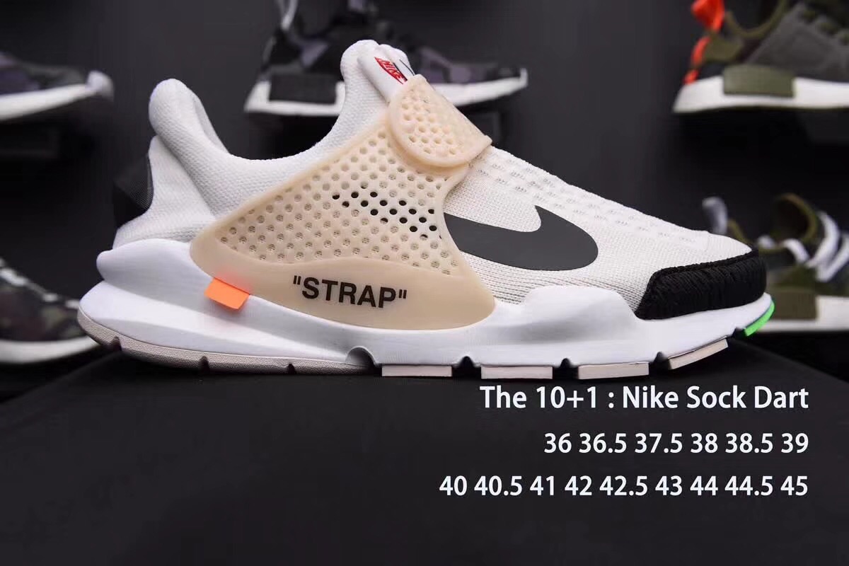 Off-white X Nike La Nike Sock Dart White