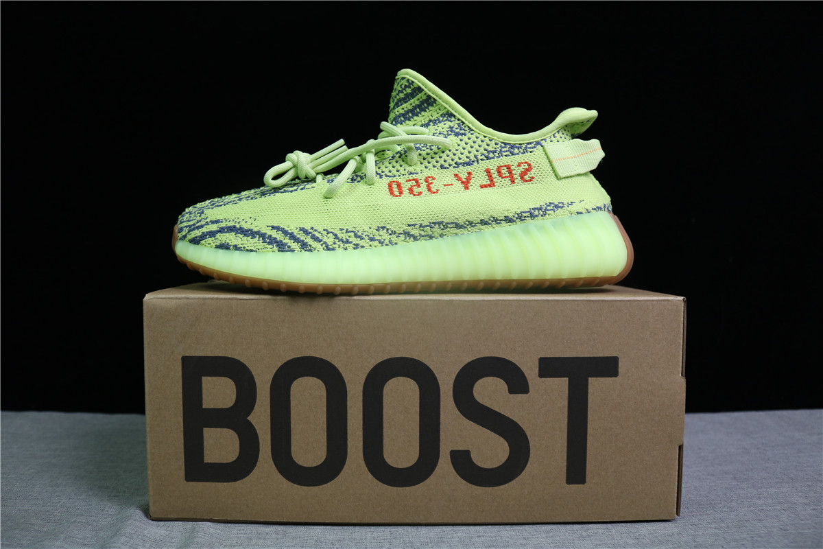 Factory Yeezy Boost 350 V2 Semi Frozen Yellow