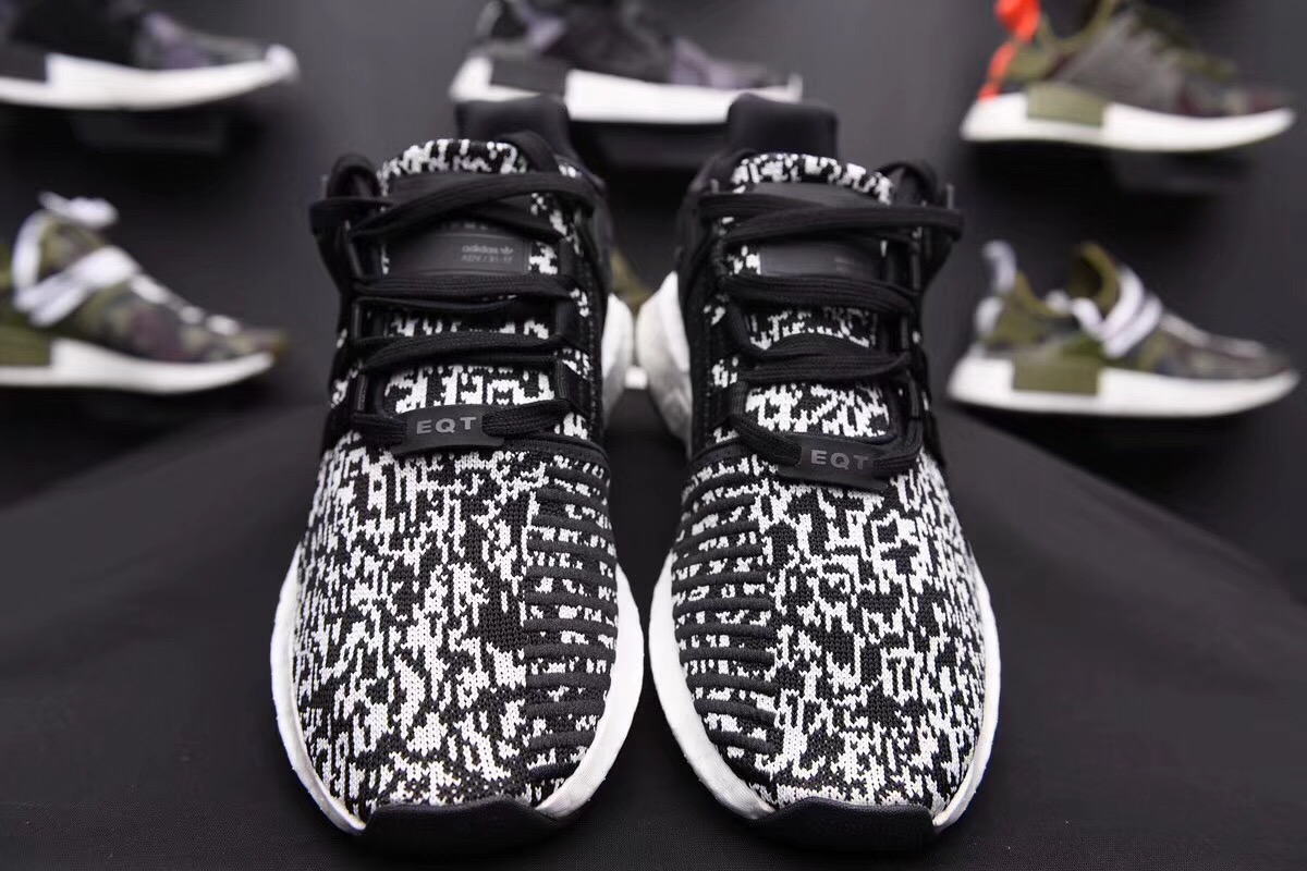 Adidas EQT Support 93/17 Glitch Black White