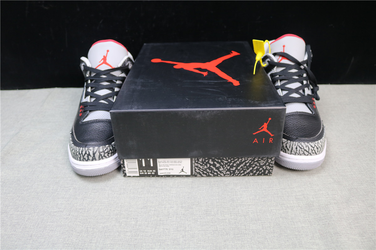 Jordan 3 Retro Black Cement (2018)
