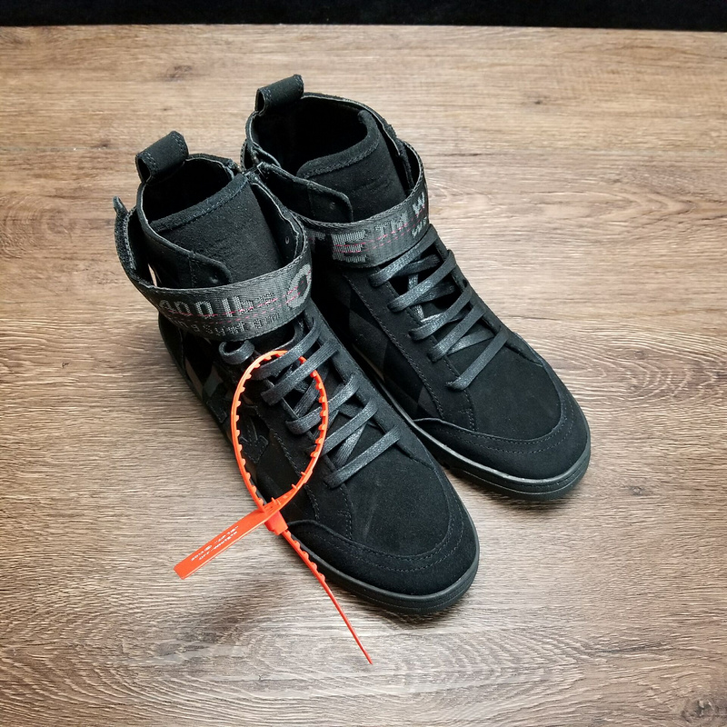 Off-white Arrows High Top Sneakers Black