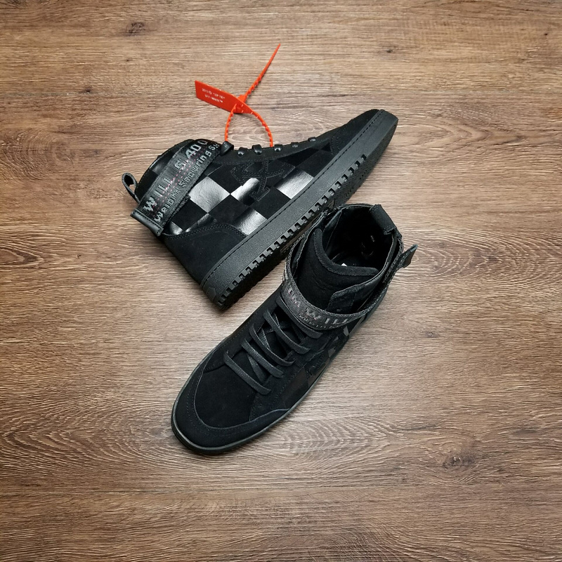 Off-white Arrows High Top Sneakers Black