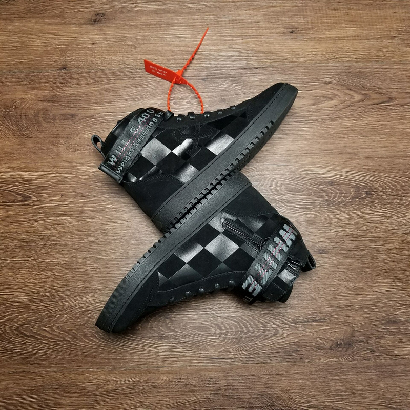 Off-white Arrows High Top Sneakers Black