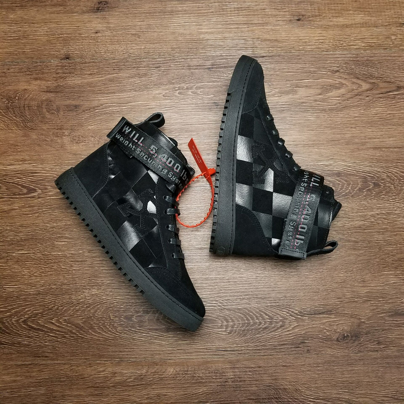 Off-white Arrows High Top Sneakers Black