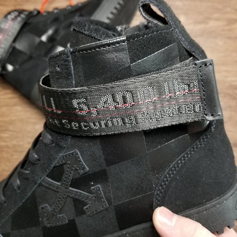Off-white Arrows High Top Sneakers Black