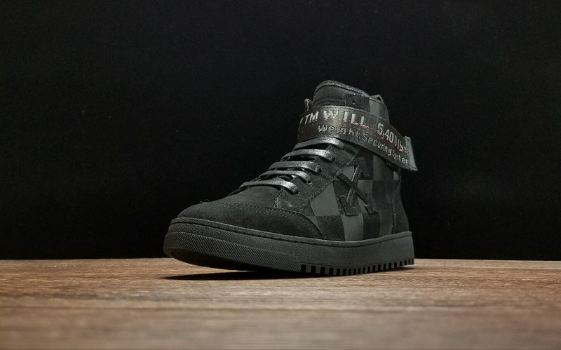 Off-white Arrows High Top Sneakers Black