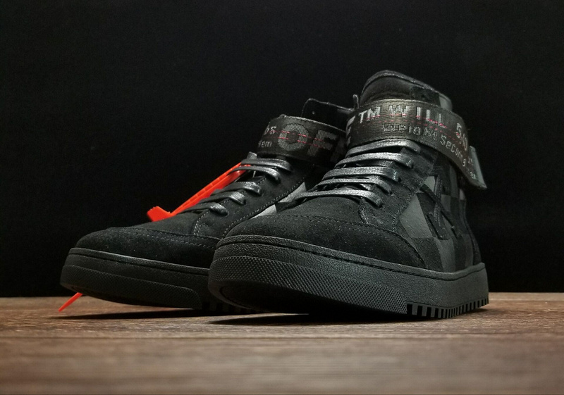 Off-white Arrows High Top Sneakers Black